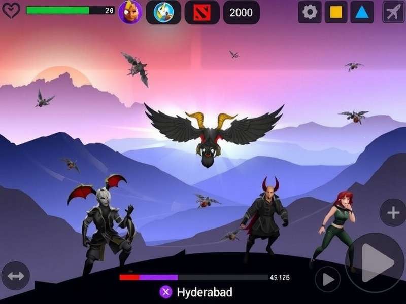 Hyderabad Heroes Dota Gameplay Screenshot